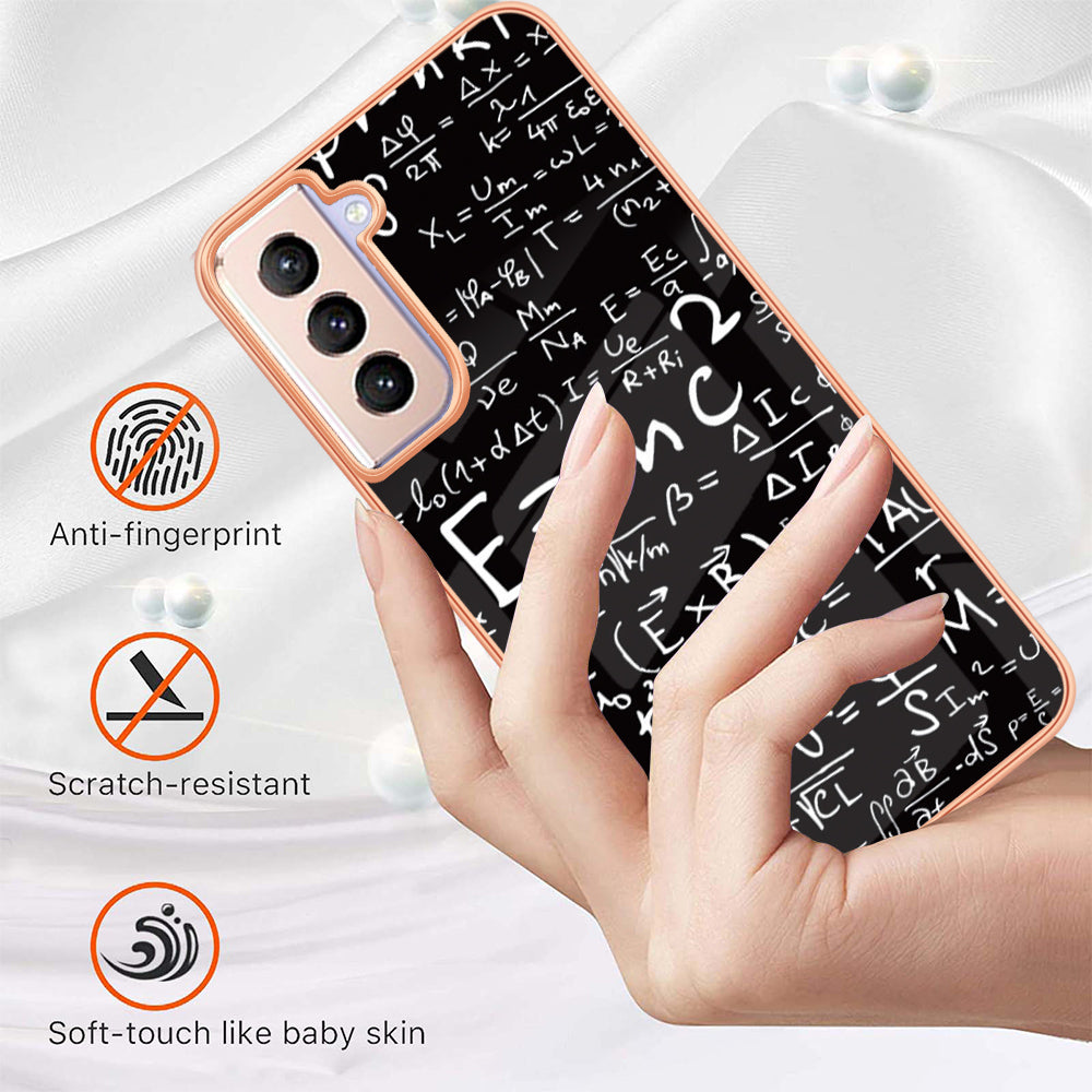 YB IMD Series-19 Style D 2,0 mm TPU-cover til Samsung Galaxy S21 FE 5G IMD-mønster galvanisering anti-drop telefoncover YB IMD Series-19 Style D 2,0 mm TPU-cover til Samsung Galaxy S21 FE 5G IMD-mønster galvanisering anti-drop telefoncover